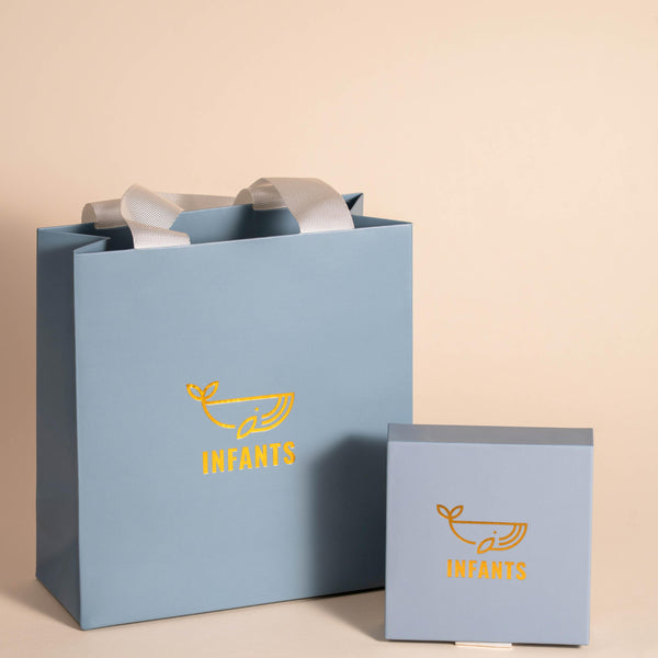 Bracciale Cordoncino Con Zircone Personalizzato con Iniziale e Cuore - Infants