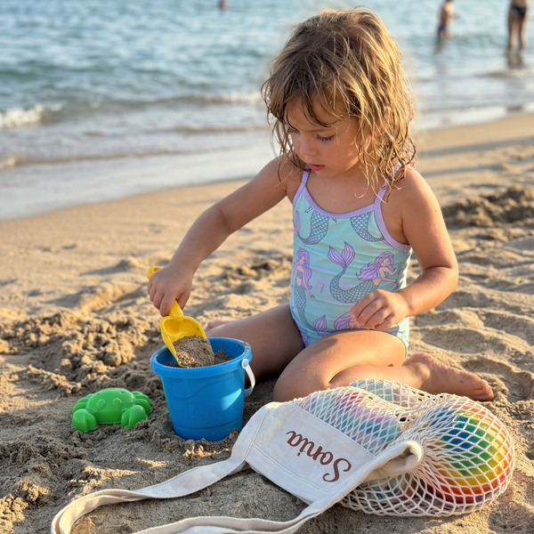 Borsa Rete Mare Personalizzata Con Nome