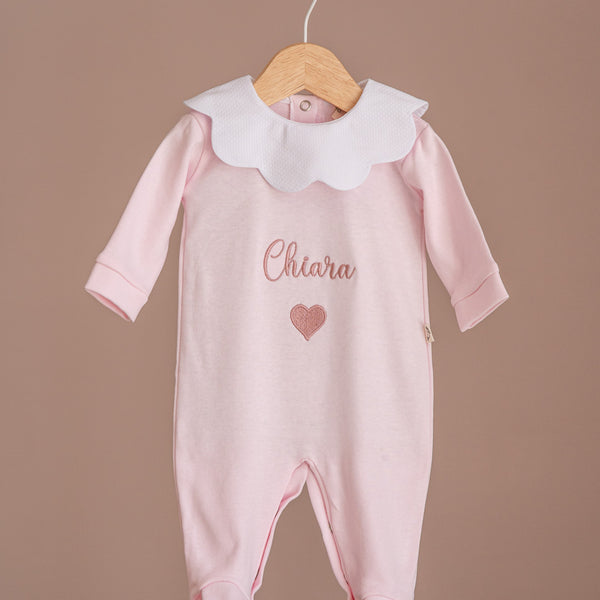 Tutina Cotone Collezione Nome Personalizzato