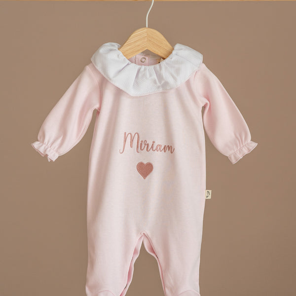 Tutina Cotone Collezione Nome Personalizzato