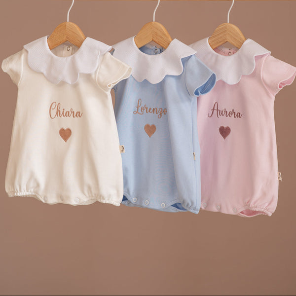 Pagliaccetto Cotone Collezione Nome Personalizzato