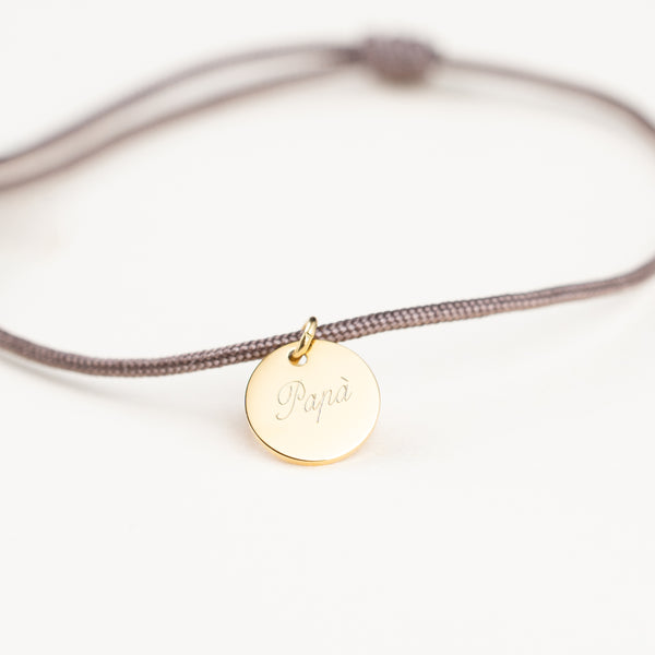 Bracciale Cordoncino Personalizzazione Papà - Infants