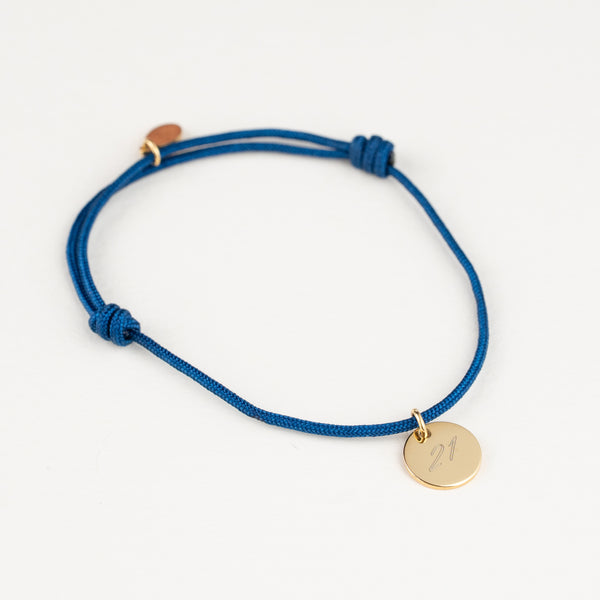 Bracciale Cordoncino Personalizzato Con Numero Speciale - Infants