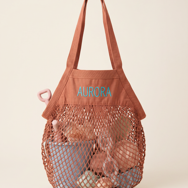 Borsa Rete Mare Personalizzata Con Nome