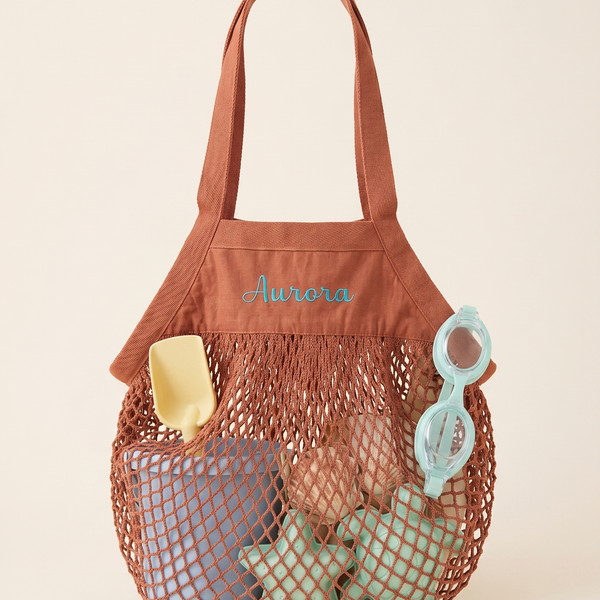 Borsa Rete Mare Personalizzata Con Nome