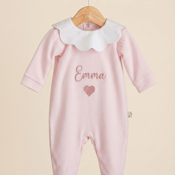Tutina Cotone Collezione Nome Personalizzato