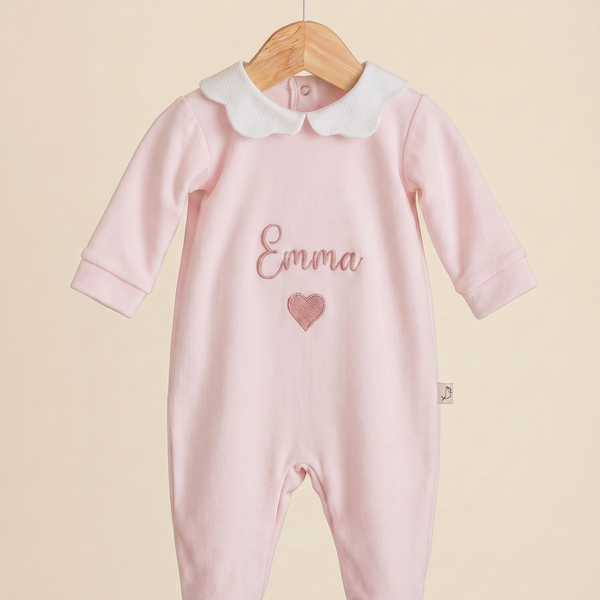 Tutina Cotone Collezione Nome Personalizzato