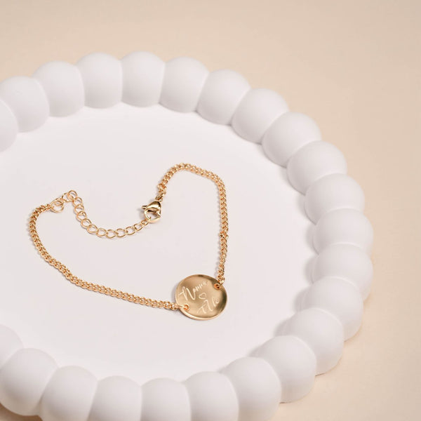 Bracciale Catena Personalizzato Nonni - Infants