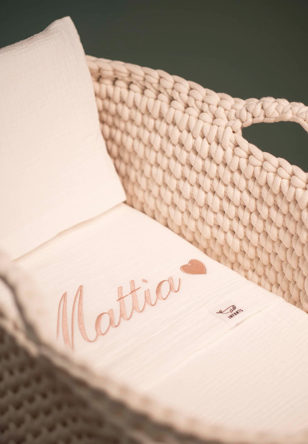 Box Regalo Tris Asciugamani Linea Delo In Verde Salvia - Foto 3