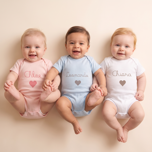 Body Stampa Collezione Nome Personalizzato