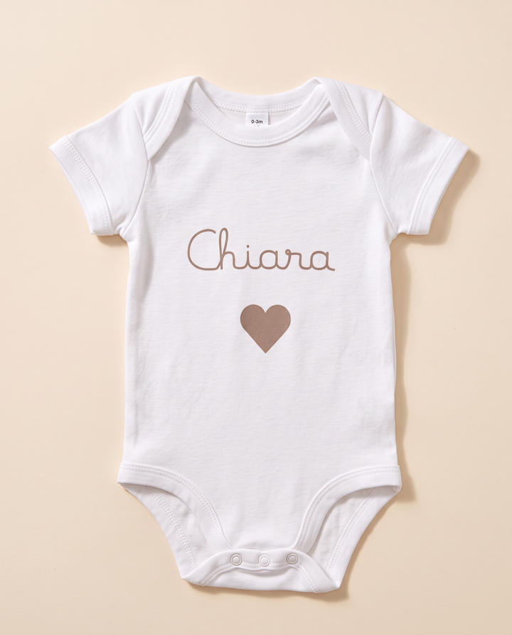 Body Stampa Collezione Nome Personalizzato
