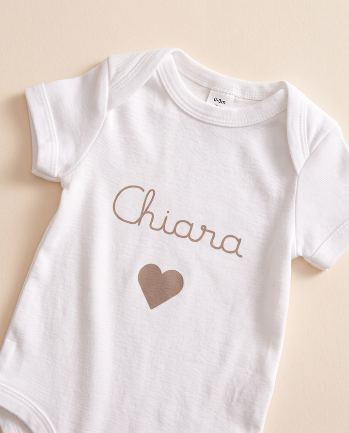 Body Stampa Collezione Nome Personalizzato