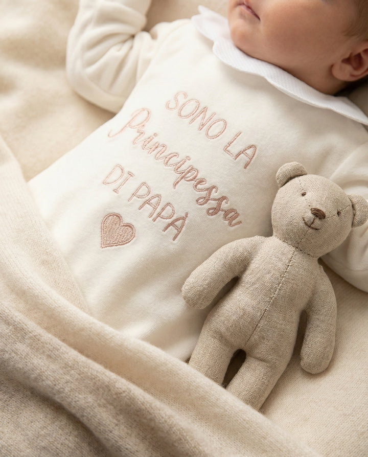 Tutina Cotone Collezione Dedica Personalizzata