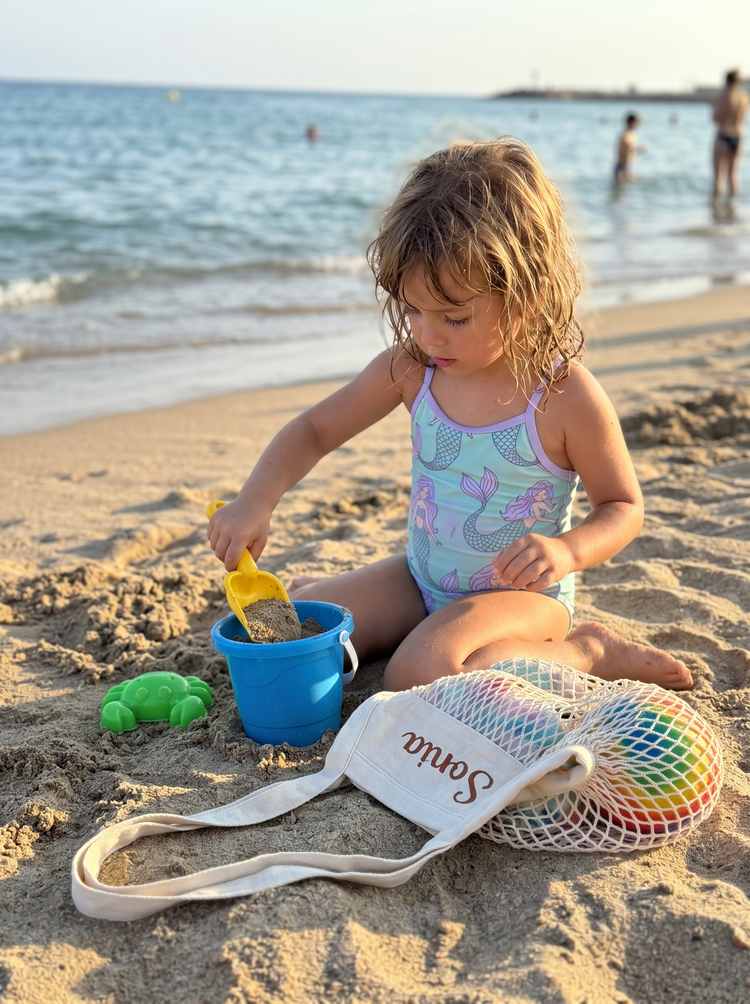Borsa Rete Mare Personalizzata Con Nome