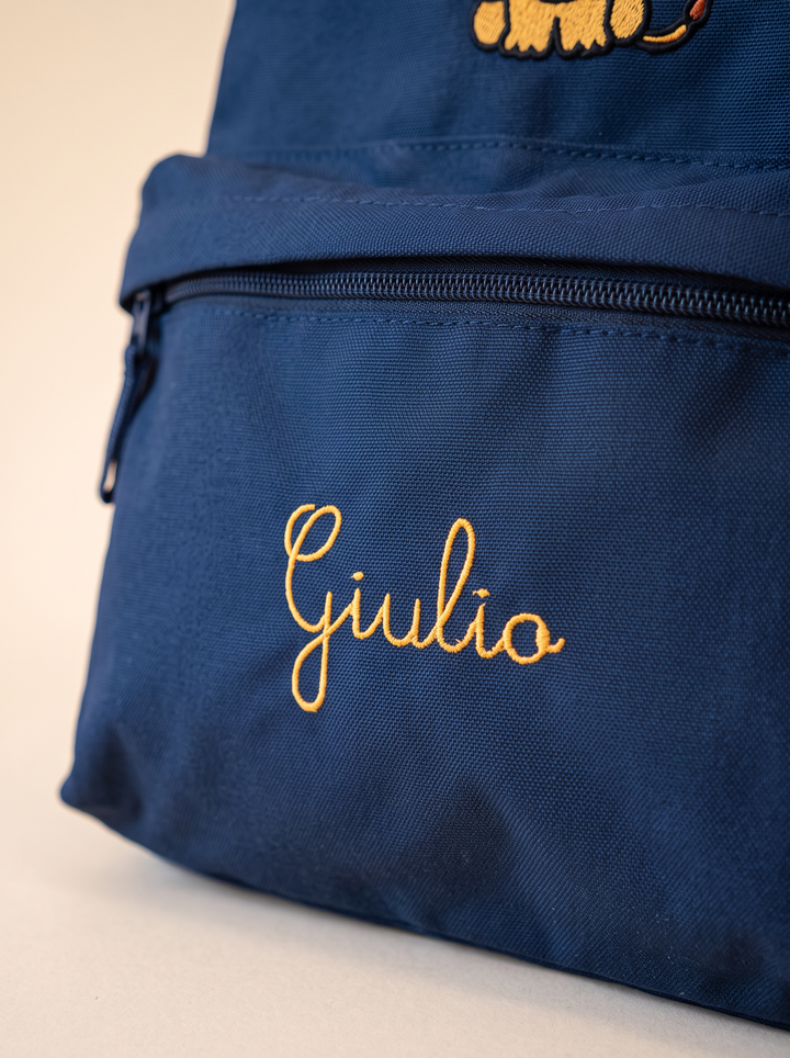 Zainetto Personalizzato Ricamo Eco-Friendly