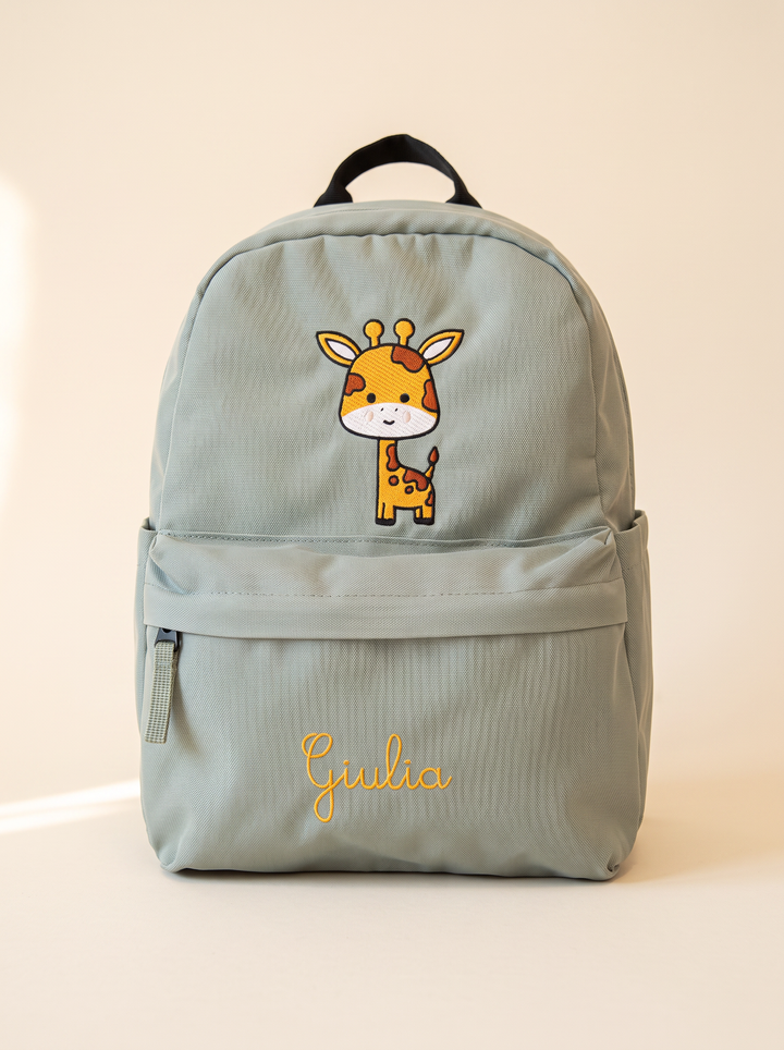 Zainetto Personalizzato Ricamo Eco-Friendly