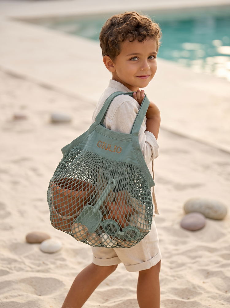 Borsa Rete Mare Personalizzata Con Nome