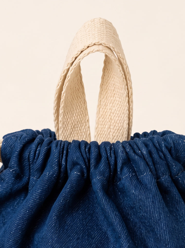 Sacca Scuola Denim Personalizzata