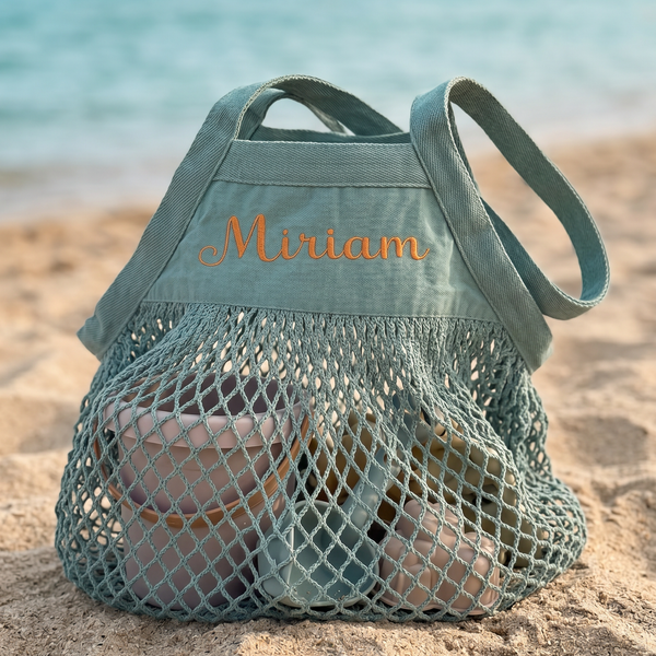 Borsa Rete Mare Personalizzata Con Nome