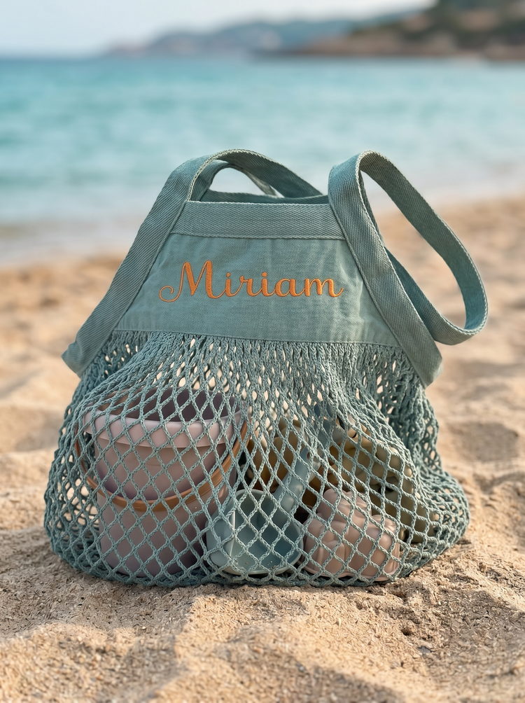 Borsa Rete Mare Personalizzata Con Nome