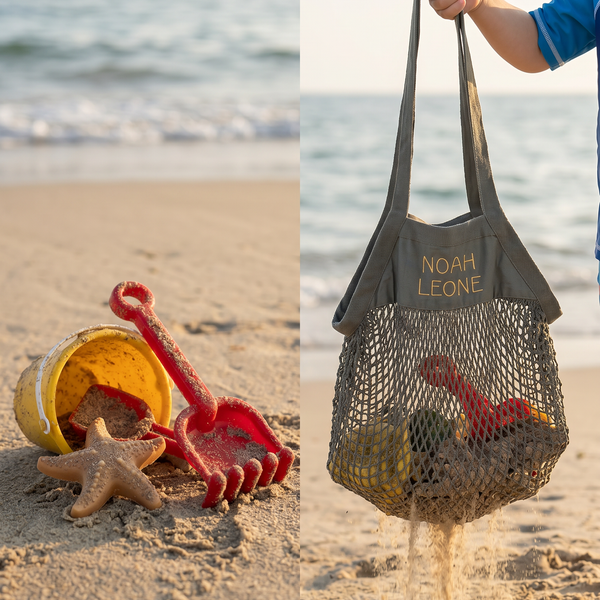 Borsa Rete Mare Personalizzata Con Nome