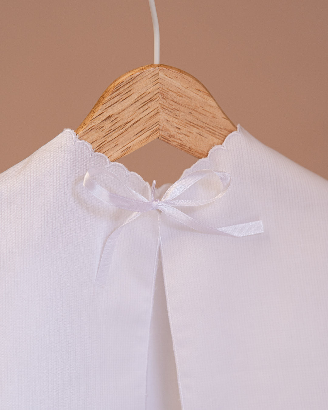 Set Fortuna In Seta Italiana - Camicina E Bavaglino Eleganti Per Occasioni Speciali - Foto 7