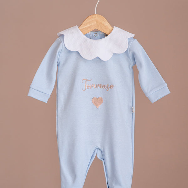 Tutina Cotone Collezione Nome Personalizzato