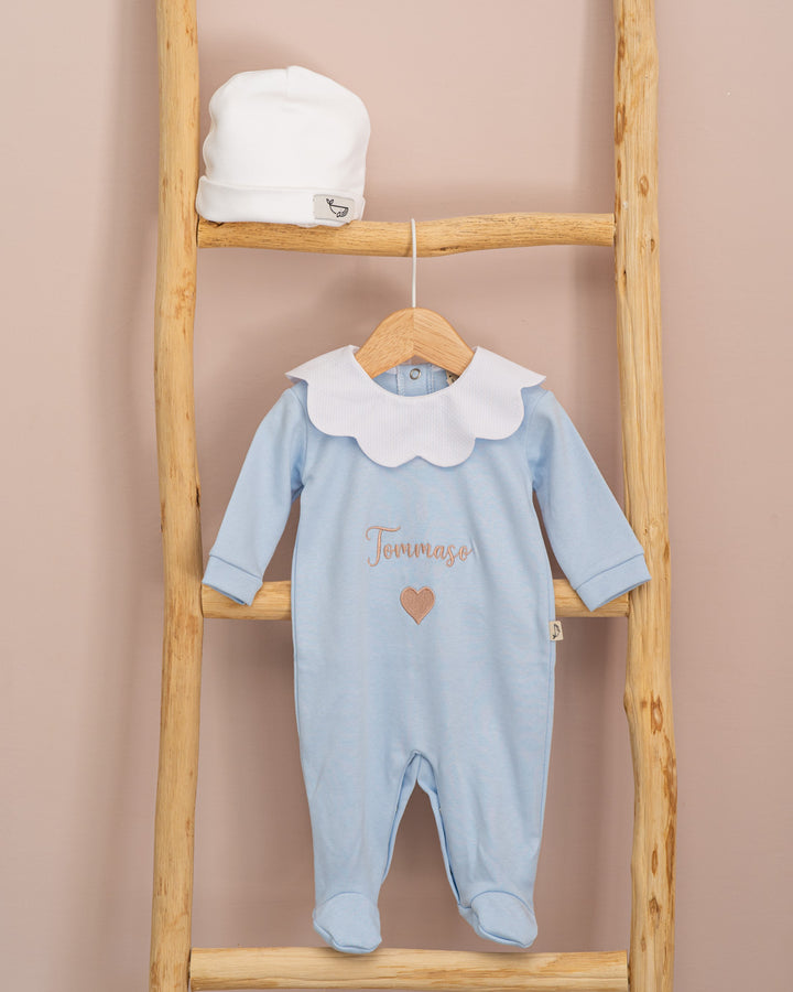 Box Tutina in cotone e Cappellino
