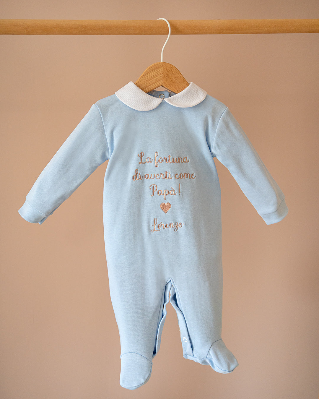 Tutina Cotone Collezione Dedica Personalizzata – Infants Store