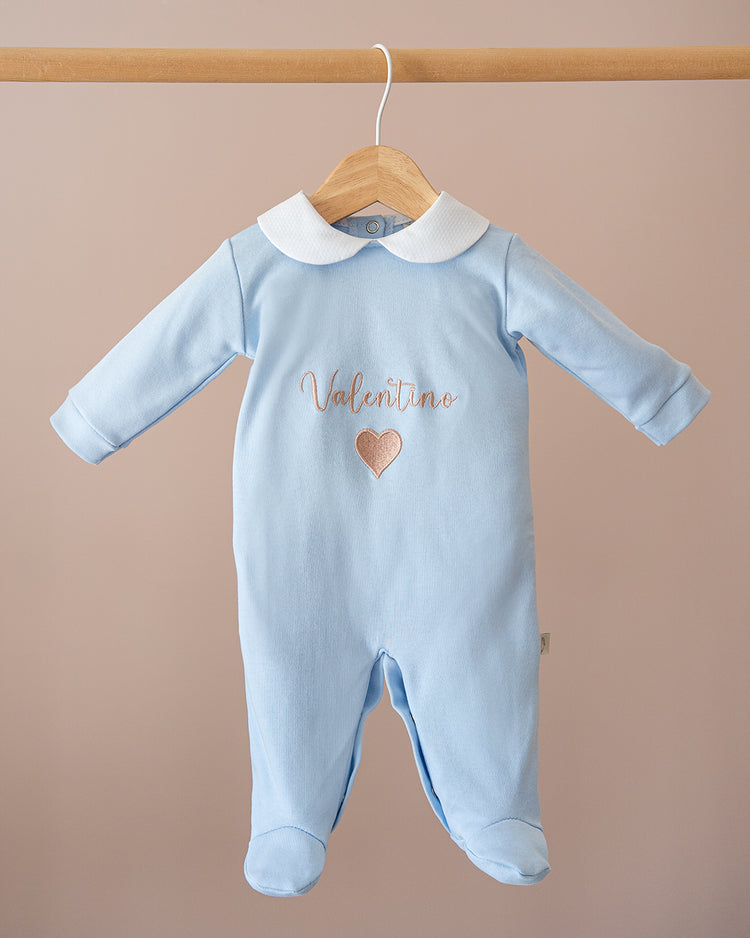 Tutina Cotone Collezione Nome Personalizzato