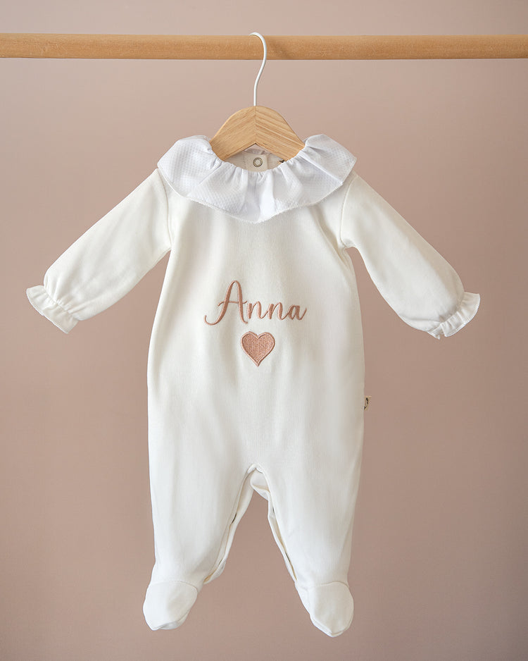 Tutina Cotone Collezione Nome Personalizzato