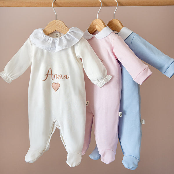 Tutina Cotone Collezione Nome Personalizzato