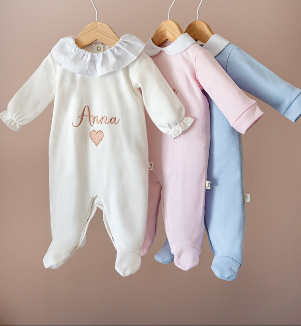 Tutina Cotone Collezione Nome Personalizzato