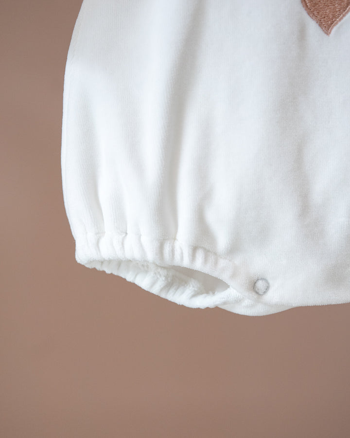 Pagliaccetto in ciniglia Nome Personalizzato