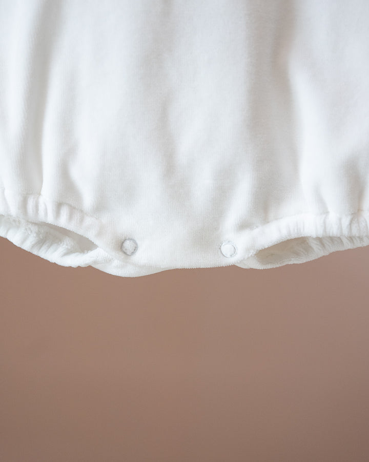 Pagliaccetto in ciniglia Nome Personalizzato