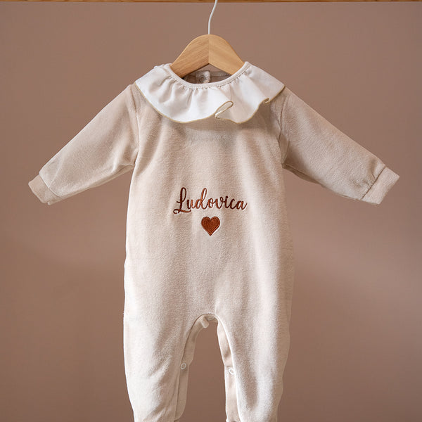 Tutina Ciniglia Collezione Nome Personalizzato