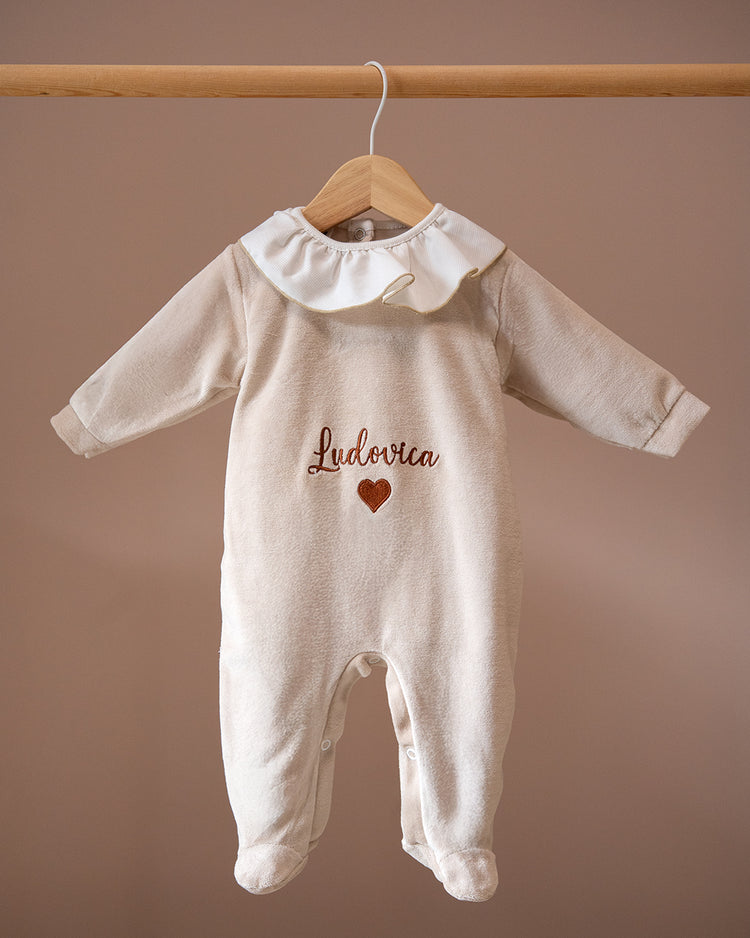 Tutina Ciniglia Collezione Nome Personalizzato