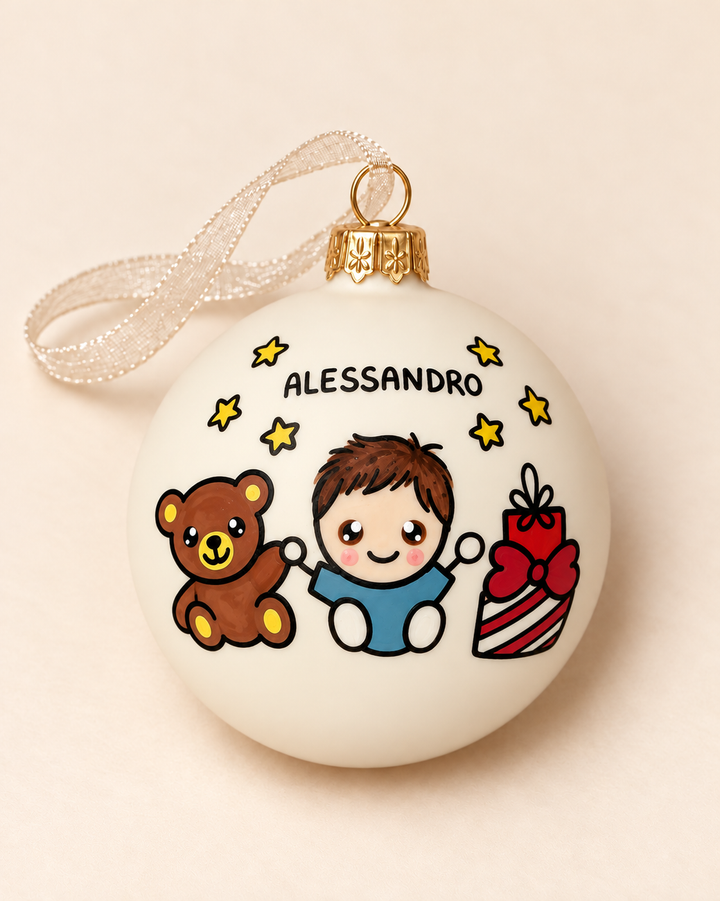 Pallina di Natale Nascita