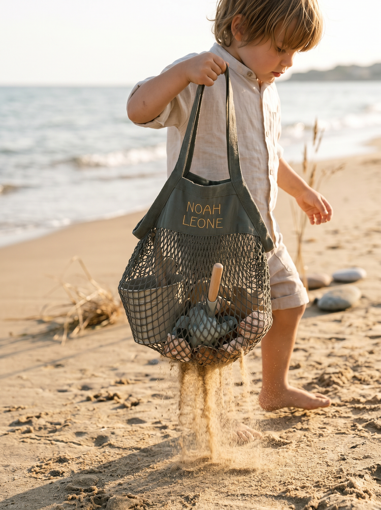 Borsa Rete Mare Personalizzata Con Nome