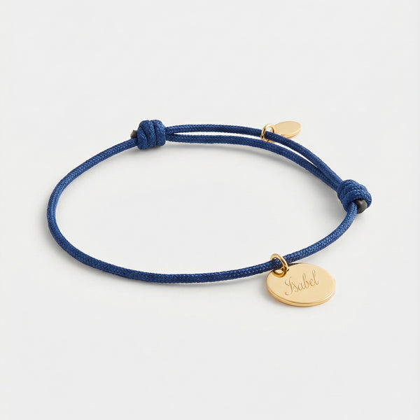 Bracciale Cordoncino Unisex Personalizzato Con Nome - Infants