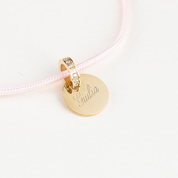 Bracciale Cordoncino Unisex Personalizzato Con Nome - Infants