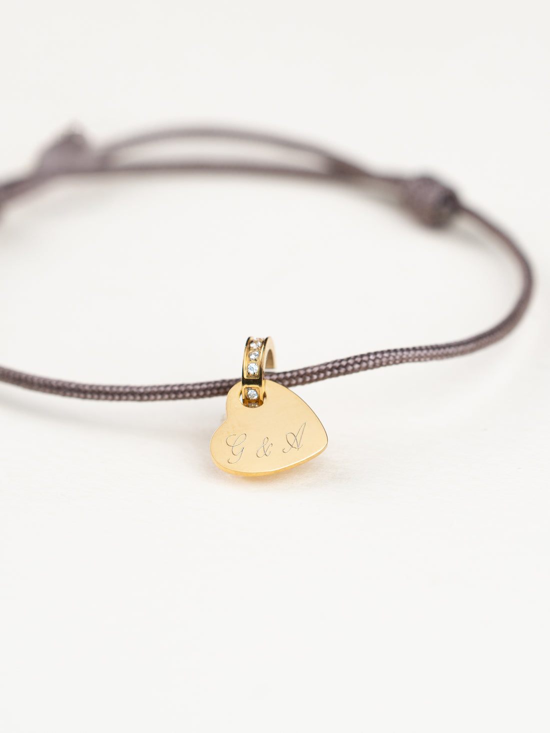 Bracciale Cordoncino  Personalizzato Iniziali - Infants