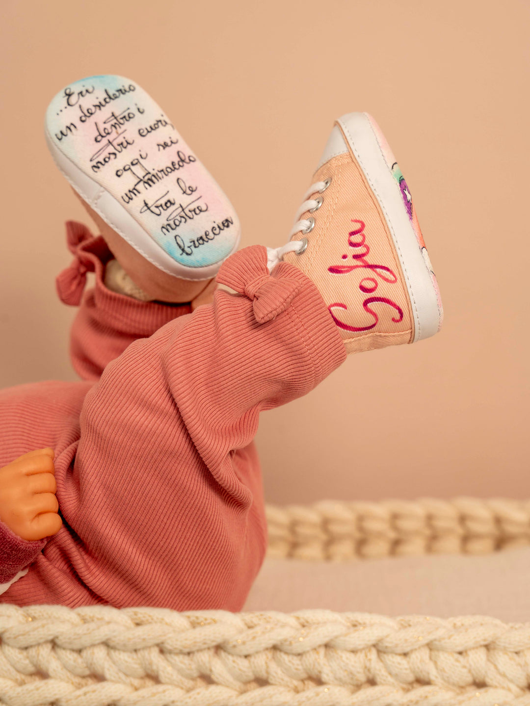 Scarpine Neonato In Maglia - Antiscivolo Per Primi Passi, 6-36 Mesi - Foto 9