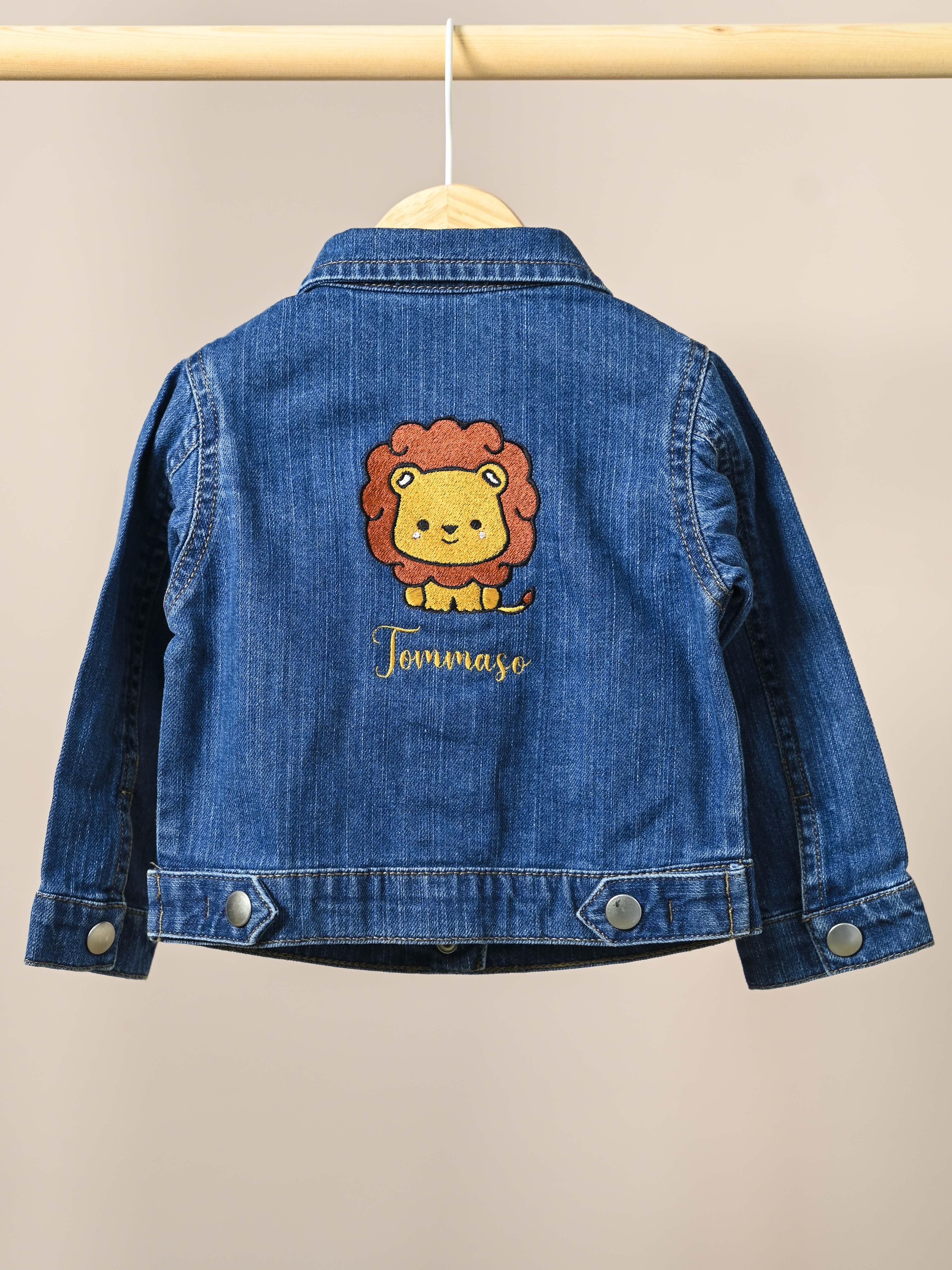 Giacca di jeans personalizzata online