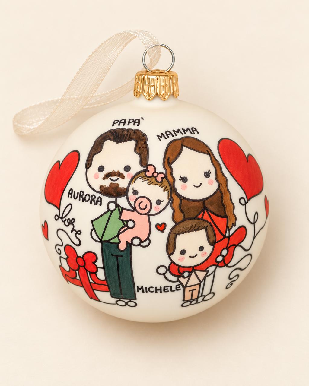 Pallina di Natale Family