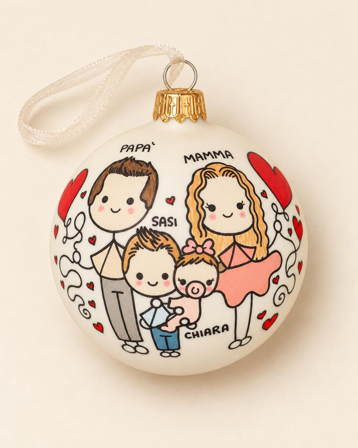 Pallina di Natale Family