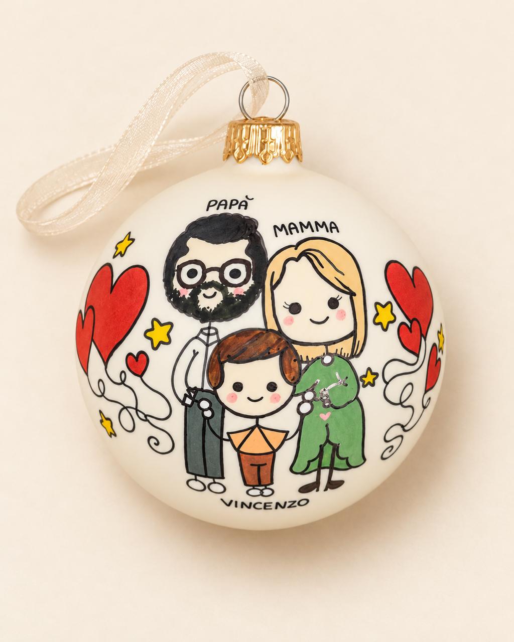 Pallina di Natale Family