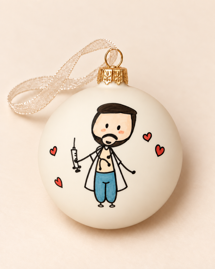 Pallina di Natale Passione e Lavoro