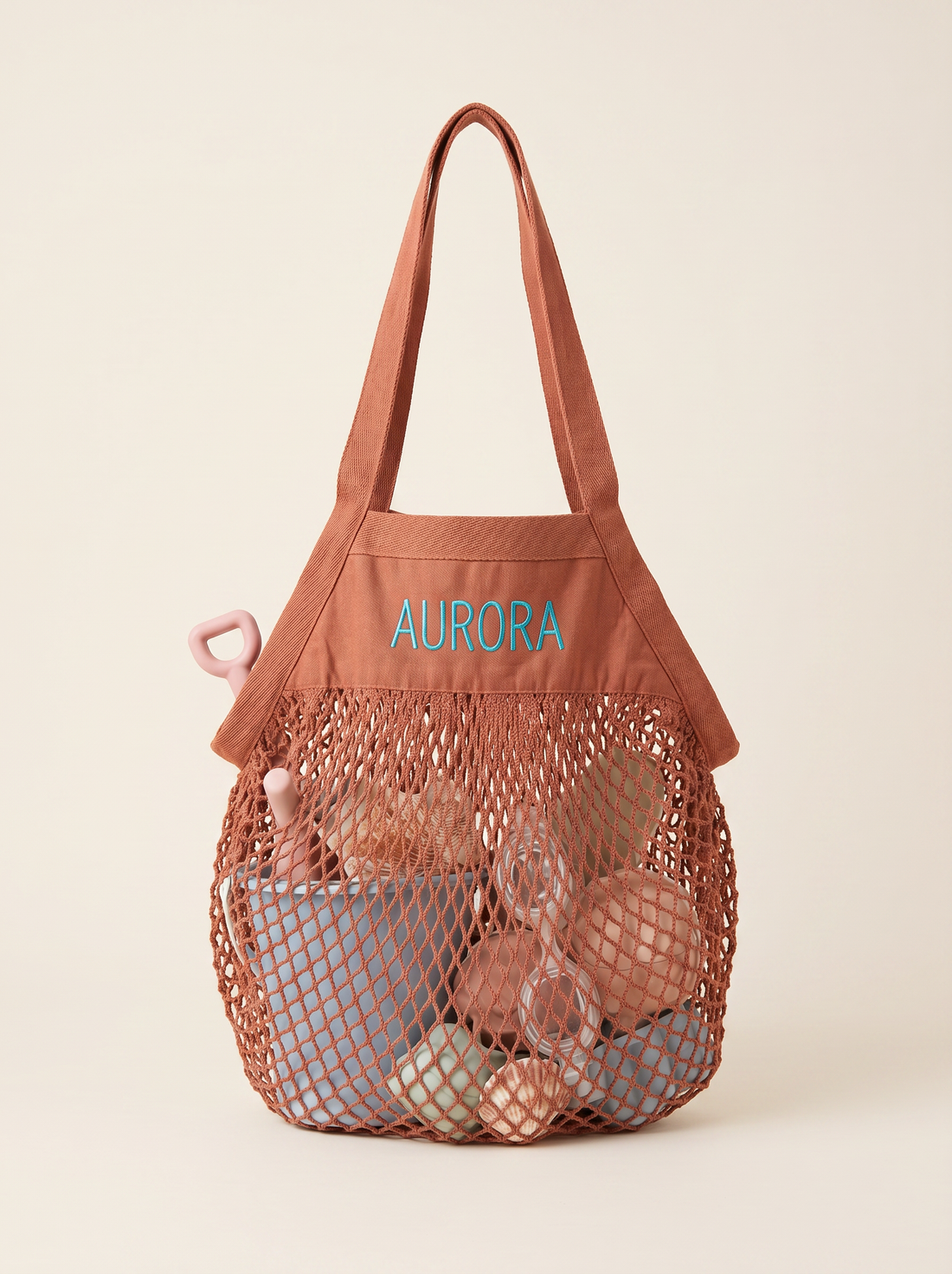 Borsa Rete Mare Personalizzata Con Nome