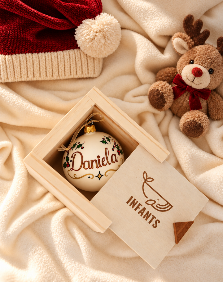 Pallina di Natale Nome Personalizzato